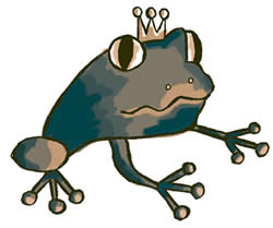 Illustration of a frog