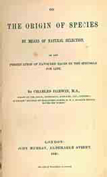 Charles Darwin descreveu a evolução na sua obra clássica, A Origem das Espécies.